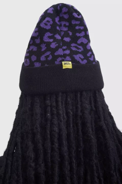 GORRO BAW X SMILEY PANTHER PRETO/ROXO | 76528040 - LOJA IZZY