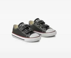 TENIS KIDS CONVERSE CHUCK TAYLOR ALL STAR 2V PRETO/VERMELHO/PRETO | CK10410007 - comprar online