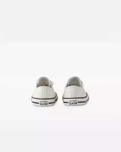 TENIS CONVERSE KIDS CHUCK TAYLOR ALL STAR BRANCO/BRANCO/MARINHO | CK00010001 - loja online