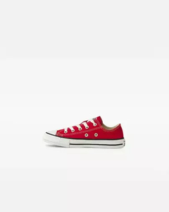 TENIS CONVERSE KIDS CHUCK TAYLOR ALL STAR VERMELHO/CRU/PRETO | CK00020004 - loja online