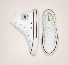 TENIS KIDS CONVERSE CHUCK TAYLOR ALL STAR BRANCO/BRANCO/MARINHO | CK00040001 - LOJA IZZY