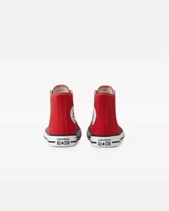 TENIS KIDS CONVERSE CHUCK TAYLOR ALL STAR VERMELHO/CRU/PRETO | CK00040004 - LOJA IZZY