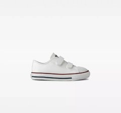TENIS KIDS CONVERSE CHUCK TAYLOR ALL STAR 2V BRANCO/VERMELHO/MARINHO | CK04180001