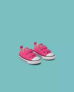 TENIS KIDS CONVERSE CHUCK TAYLOR ALL STAR 2V SEASONAL ROSA MORANGO/PRETO/BRANCO | CK09610009 na internet