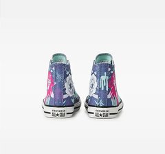 TENIS KIDS CONVERSE CHUCK TAYLOR ALL STAR AZUL LAVADO/PRETO/BRANCO | CK09760001 - loja online