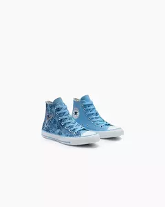 TÊNIS CONVERSE STITCH CHUCK TAYLOR ALL STAR AZUL/AMENDOA/BRANCO | CK13030001 - LOJA IZZY