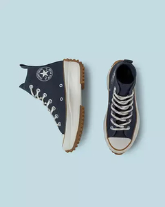 TENIS CONVERSE RUN STAR HIKE CANO ALTO MARINHO ESCURO/AMENDOA/MARROM CLARO | CO04360001 - LOJA IZZY