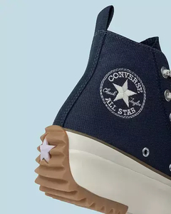 TENIS CONVERSE RUN STAR HIKE CANO ALTO MARINHO ESCURO/AMENDOA/MARROM CLARO | CO04360001 - comprar online