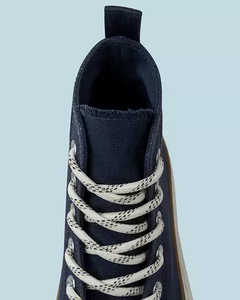 TENIS CONVERSE RUN STAR HIKE CANO ALTO MARINHO ESCURO/AMENDOA/MARROM CLARO | CO04360001