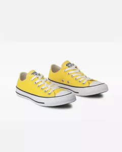TENIS ADULTO CHUCK TAYLOR ALL STAR AMARELO/PRETO/BRANCO | CT00100006 - LOJA IZZY