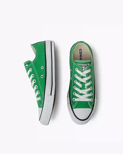 TENIS ADULTO CHUCK TAYLOR ALL STAR SEASONAL VERDE FLORESTA/PRETO/BRANCO | CT00100007 na internet