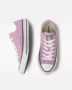 TENIS ADULTO CHUCK TAYLOR ALL STAR SEASONAL ROSA FLAMINGO/PRETO/BRANCO | CT04200056 - LOJA IZZY