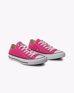TENIS ADULTO CHUCK TAYLOR ALL STAR SEASONAL ROSA MORANGO/PRETO/BRANCO | CT04200064 na internet