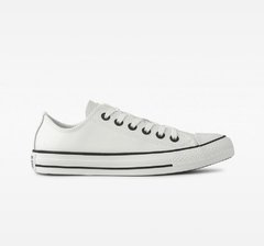 TENIS ADULTO CONVERSE CHUCK TAYLOR ALL STAR OX BRANCO/PRETO/BRANCO | CT04480001