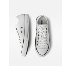 TENIS ADULTO CONVERSE CHUCK TAYLOR ALL STAR OX BRANCO/PRETO/BRANCO | CT04480001 - LOJA IZZY