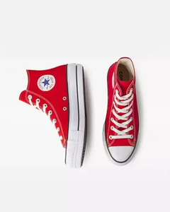 TENIS CONVERSE ADULTO CANO ALTO CHUCK TAYLOR ALL STAR LIFT VERMELHO/PRETO/VERMELHO | CT04940002 - comprar online