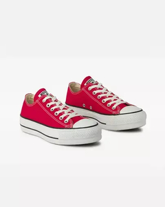 TENIS ADULTO CHUCK TAYLOR ALL STAR LIFT VERMELHO/PRETO/BRANCO | CT04950002 - LOJA IZZY