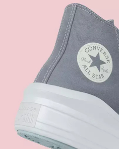 TENIS CONVERSE ADULTO CHUCK TAYLOR ALL STAR MOVE CANO ALTO CINZA LUNAR/CINZA LUNAR/BRANCO | CT23840001 - comprar online