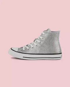 TENIS CONVERSE CHUCK TAYLOR ALL STAR PRATA/LAVANDA/BRANCO | CT24930001