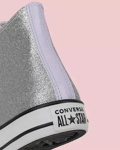 TENIS CONVERSE CHUCK TAYLOR ALL STAR PRATA/LAVANDA/BRANCO | CT24930001 - LOJA IZZY