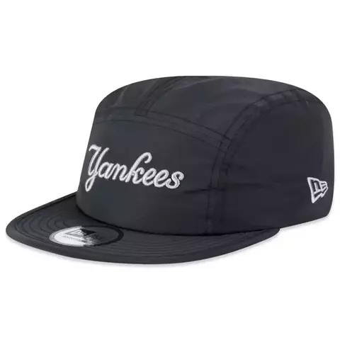 BONÉ NEW ERA FIVE PANEL MLB METAL NYLON NEW YORK YANKEES PRETO | MBI25BON076 - comprar online