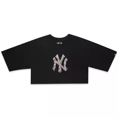 CAMISETA BABY LOOK NEW ERA NEW YORK YANKEES PRETO | MBI25TSH018C002 - comprar online