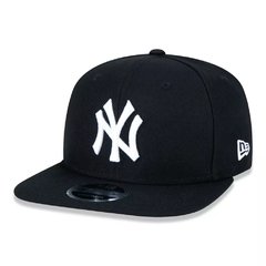 BONE NEW ERA 950 OF SNAPBACK BASIC PRETO LOGO BLACK | MBPERBON031
