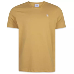 CAMISETA NEW ERA MINI BORDADO NEW YORK YANKEES AMARELO | MBPERTSH011