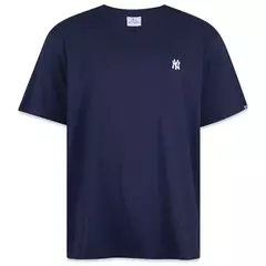 CAMISETA NEW ERA MLB NEW YORK YANKEES MINI LOGO MARINHO | MBPERTSH016