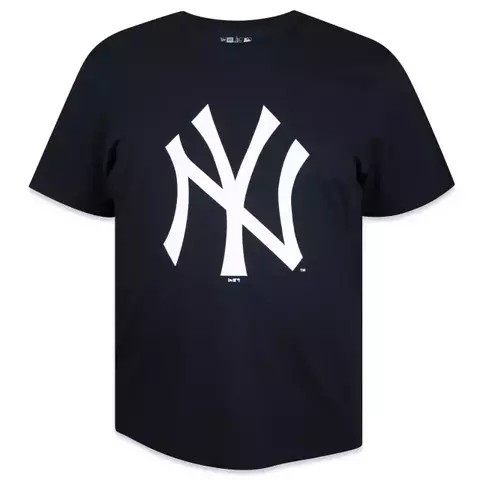 CAMISETA NEW ERA BASICO ESSENTIALS NEW YORK YANKEES PRETO | MBPERTSH017 - comprar online