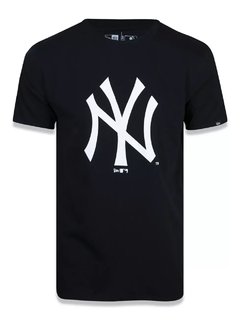 CAMISETA NEW ERA BASICO ESSENTIALS TRI NEW YORK YANKEES PRETO | MBV22TSH075 na internet