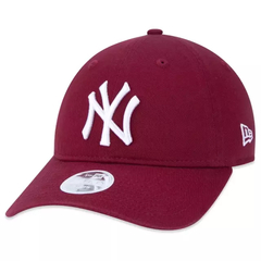 BONE NEW ERA 920 STRAPBACK NEW YORK YANKEES VERMELHO ESCURO | MBV23BON103