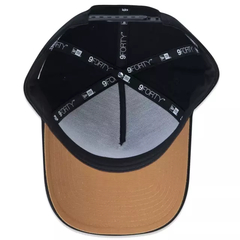 BONE NEW ERA 9FORTY A-FRAME SNAPBACK ABA CURVA NEW YORK YANKEES PRETO/DOURADO | MBV23BON144 - LOJA IZZY