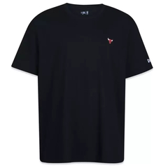 CAMISETA NEW ERA CORE CHICAGO BULLS PRETO PLUS SIZE PRETO | NBV24TSH064