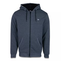 MOLETOM NEW ERA CANGURU ABERTO ESSENTIALS SAZONAL FUR BRANDED MESCLA ESCURO | NEI21MOL023