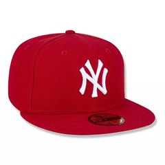 BONE NEW ERA 5950 WHITE ON SCARLET NEYYAN VERMELHO | NEPERBON034 na internet