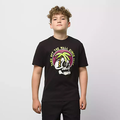 CAMISETA JUVENIL VANS PALM VISIONARY SS TEE BLACK | VN000033BLKCASA