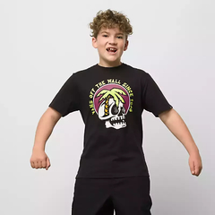 CAMISETA JUVENIL VANS PALM VISIONARY SS TEE BLACK | VN000033BLKCASA na internet