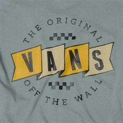 CAMISETA VANS BANNER LOGO LS TEE CHINOIS GREEN | VN00003JRL6CASA na internet