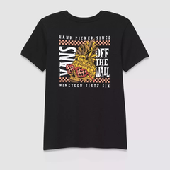 CAMISETA VANS PINE HEAD BLACK | VN0003TFBLKCASA - LOJA IZZY