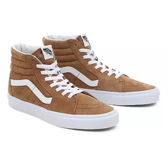 TENIS VANS UA SK8-HI PIG SUEDE TOBACCO BROWN | VN0005U9TBN - comprar online