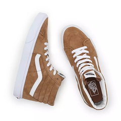 TENIS VANS UA SK8-HI PIG SUEDE TOBACCO BROWN | VN0005U9TBN na internet