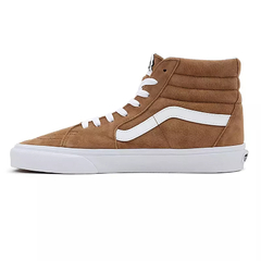 TENIS VANS UA SK8-HI PIG SUEDE TOBACCO BROWN | VN0005U9TBN - loja online