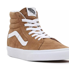 TENIS VANS UA SK8-HI PIG SUEDE TOBACCO BROWN | VN0005U9TBN