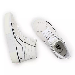 TENIS VANS SK8-HI RECONSTRUCT MARSHMALLOW/WHITE | VN0005UKQJM na internet