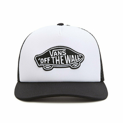 BONE VANS CLASSIC PATCH CURVED BILL TRUCKER BLACK | VN00066XY28 - comprar online