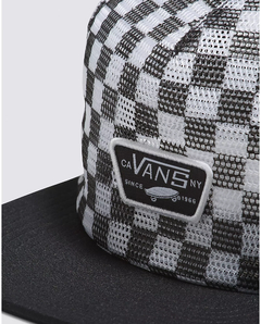 BONE VANS FULL PATCH MESH TRUCKER BLACK | VN00066ZY28 - LOJA IZZY