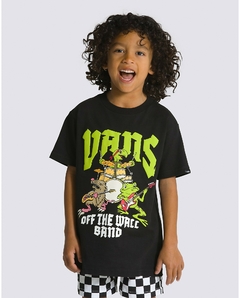CAMISETA VANS KIDS MEDLEY SS OVERSIZED BLACK | VN0008AXBLKCASA