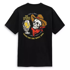 CAMISETA VANS COLDEST IN TOWN SS TEE BLACK | VN0008RMBLKCASA - comprar online