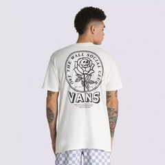 CAMISETA VANS OFF THE WALL SOCIAL CLUB SS TEE MARSHMALLOW | VN0008S0FS8CASA